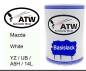 Preview: Mazda, White, YZ / UB / A5H / 14L: 500ml Lackdose, von ATW Autoteile West.